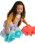 Velveteen Dino Spike Triceratops by Manhattan Toys