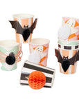 3D Halloween Icon Paper Party Cups