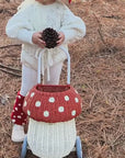 Rattan Mushroom Luggy by Olli Ella
