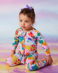 Rainbow Valley Long Sleeve Romper by Halcyon Nights