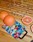 Small Cutting Board - Red/Blue