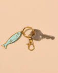 Sardine Enamel Keychain & Bag Charm by And Here We Are