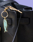 Sardine Enamel Keychain & Bag Charm by And Here We Are