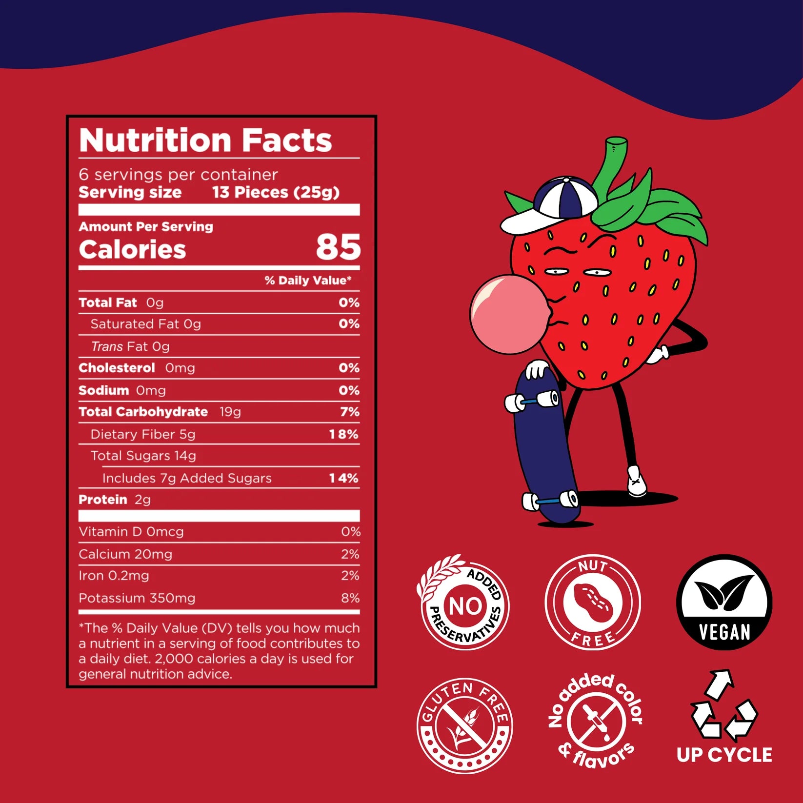 Sassy Strawberry Fruit Bites – Mochi Kids