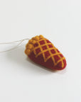 SALE Cherry Pie Slice Ornament by PetitFelts