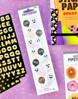 Spooky Stares Sticker Sheet