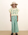 Emerald Stripe Pants