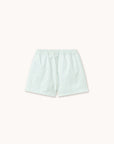 Cyan Fine Stripes Swim Trunks