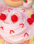 Strawberry Mousse Fluffy Butter Slime