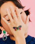 Midnight Butterfly Tattoo Pair by Tattly