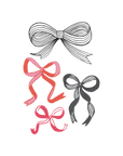 Ribbons & Bows Tattoo Pair by Tattly