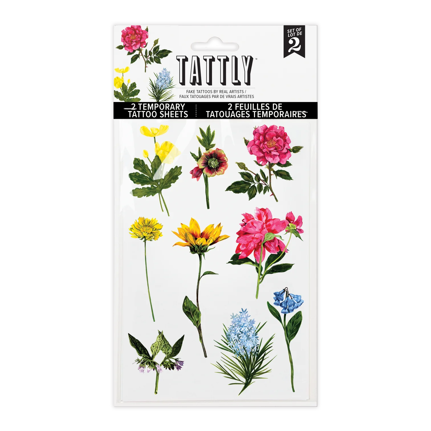 Garden Variety Tattoo Sheet by Tattly