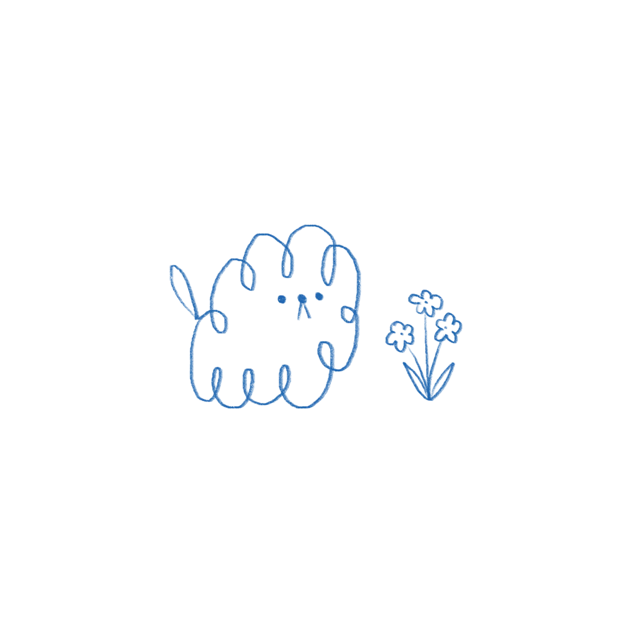 Scribble Dog Tattoo by Tattly