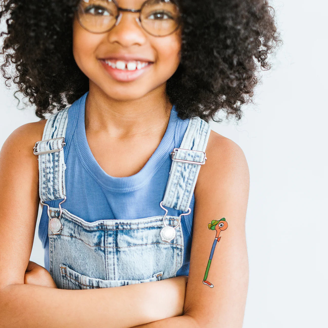 Lowly Worm Tattoo Pair by Tattly