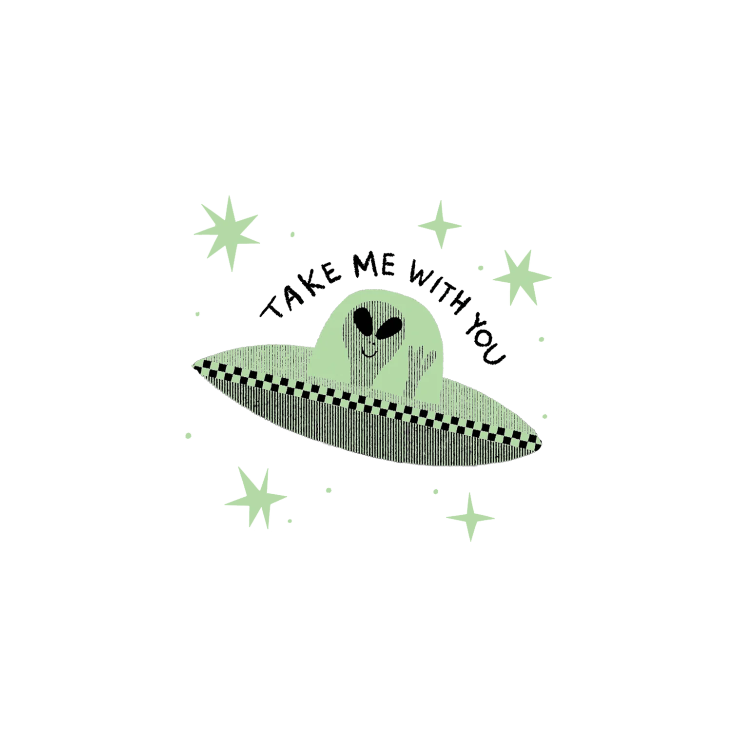 Take Me With You Tattoo Pair by Tattly