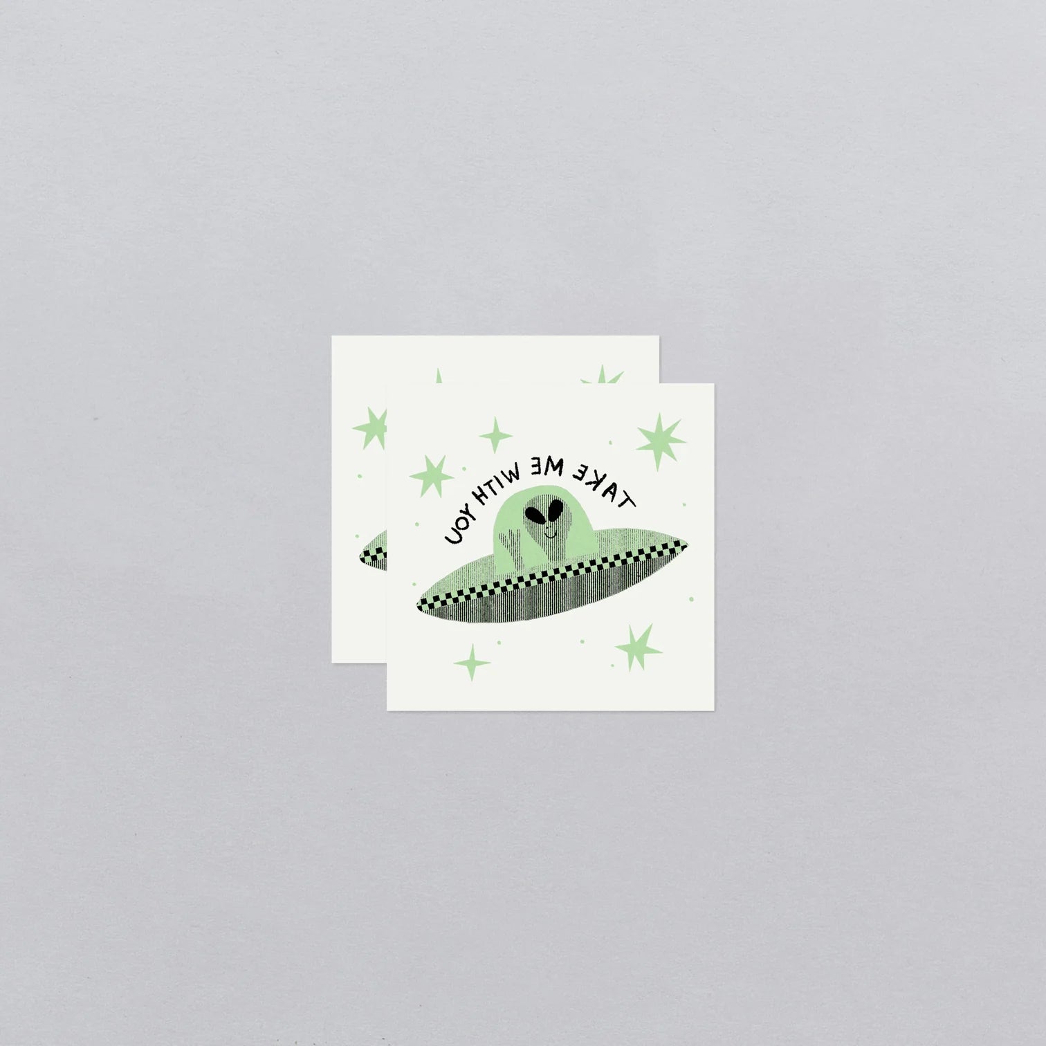 Take Me With You Tattoo Pair by Tattly