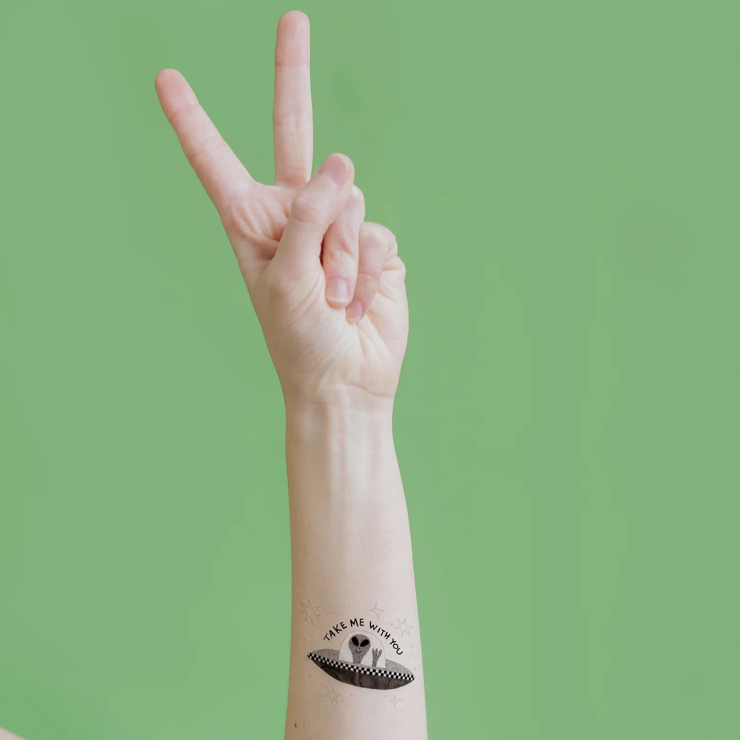 Take Me With You Tattoo Pair by Tattly