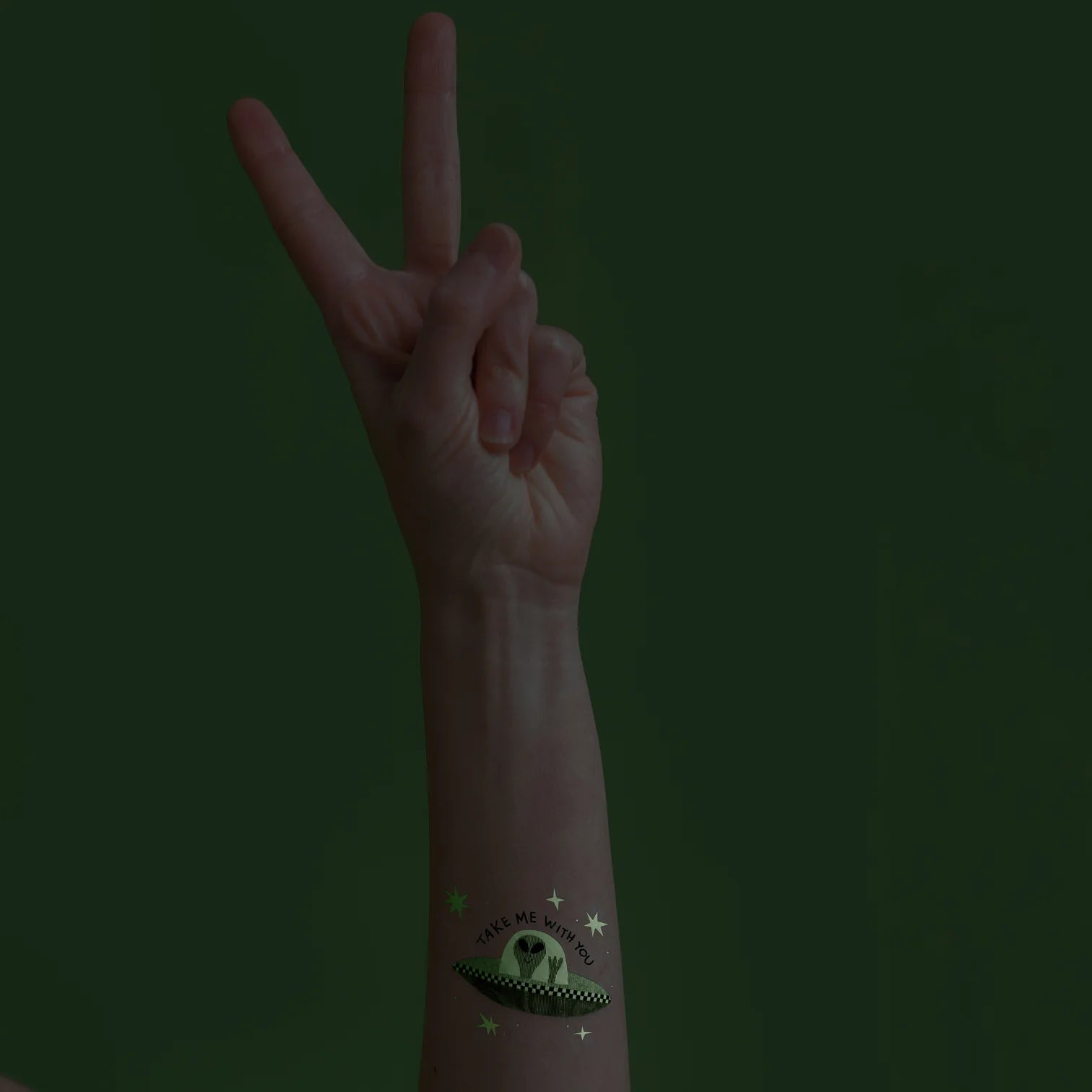 Take Me With You Tattoo Pair by Tattly