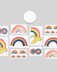 Rainbow Tiny Tattoo Tin