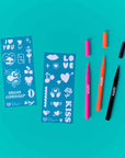 Love - Tattoo Art Pen Set