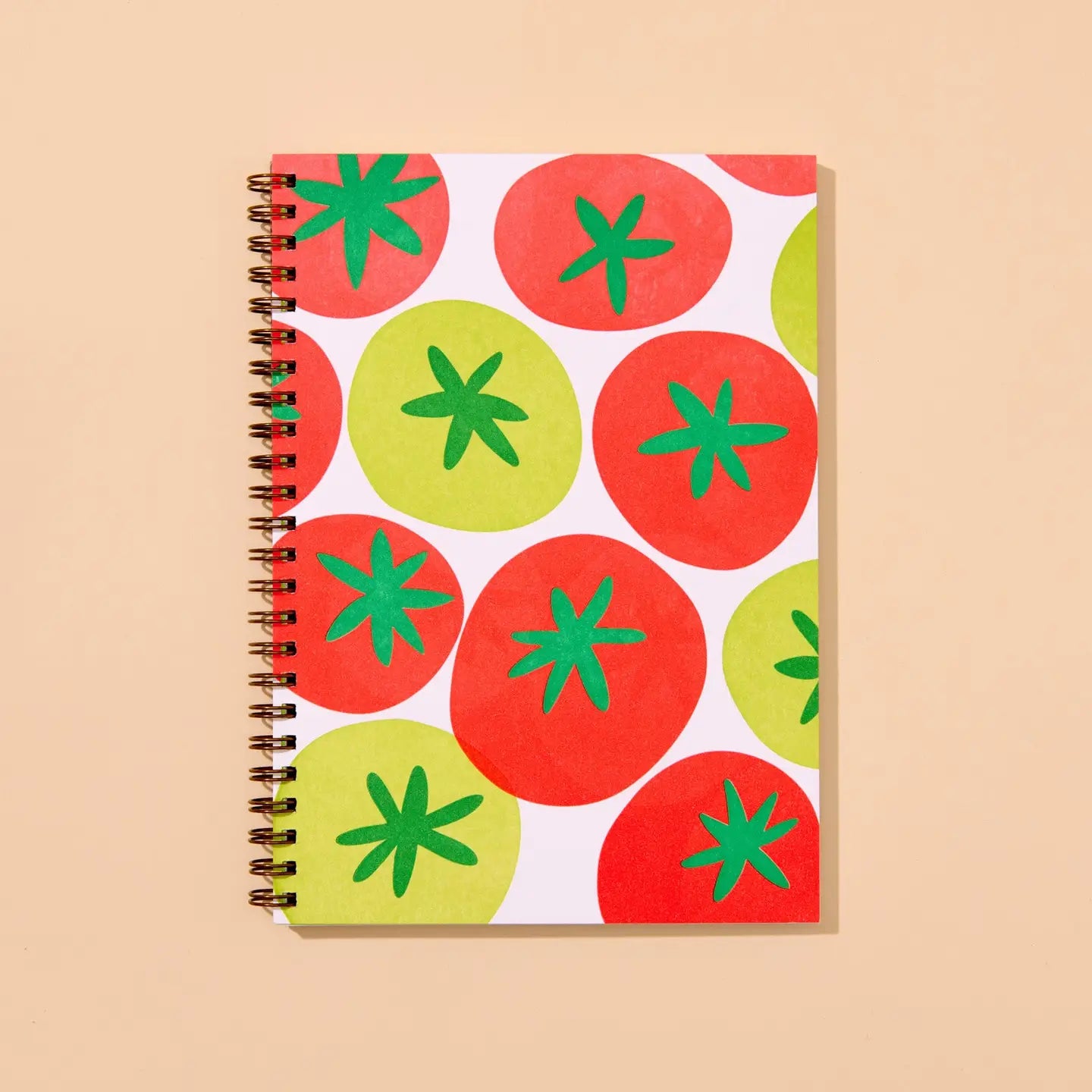 Tomato Letterpress Spiral Notebook – Mochi Kids