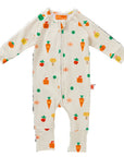 Teeny Tiny Veg Long Sleeve Romper