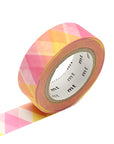 Pink Triangle and Diamond Washi Tape