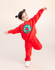 SALE Toadstool Red Kids Sweatpants by Mochi Kids