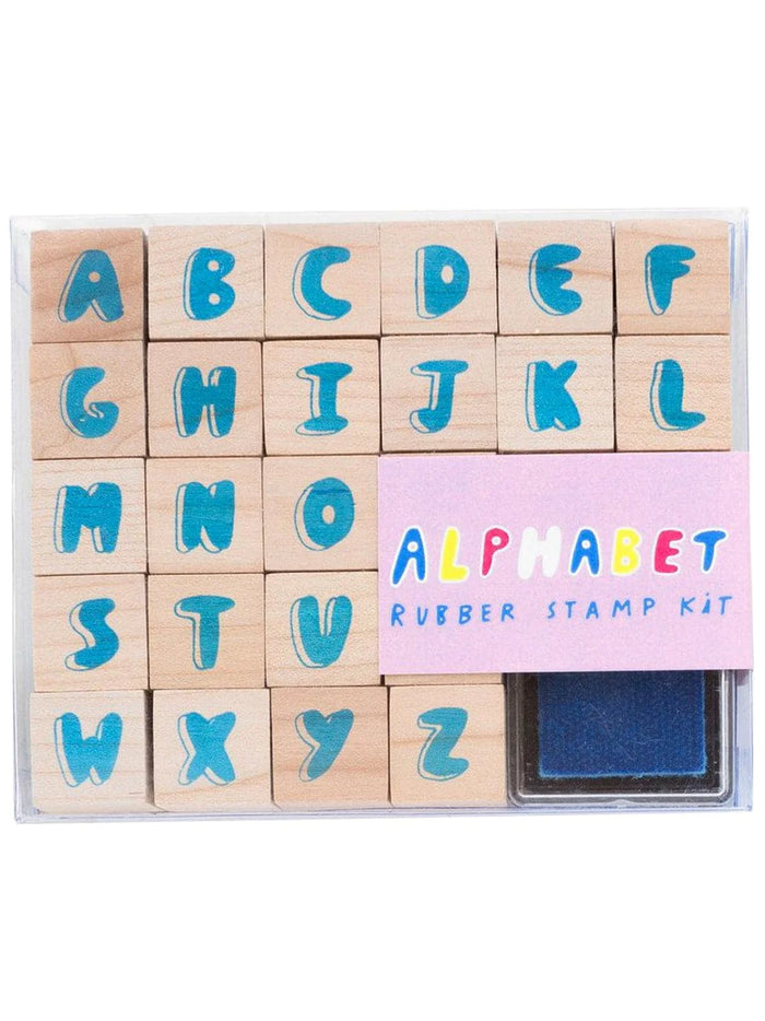 Alphabet Stamp Kit by Yellow Owl Workshop