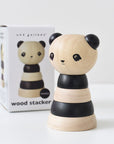 Wood Stacker - Panda by Wee Gallery