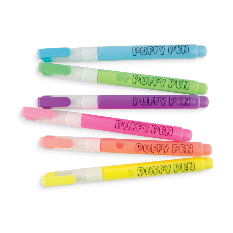 Magic Neon Puffy Pens by Ooly