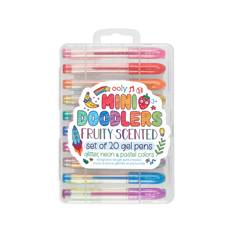 Mini Color Doodlers Fruity Scented Gel Pens by Ooly