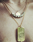 Feminist Necklace by Gunner and Lux