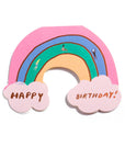 Rainbow Birthday Card by Carolyn Suzuki