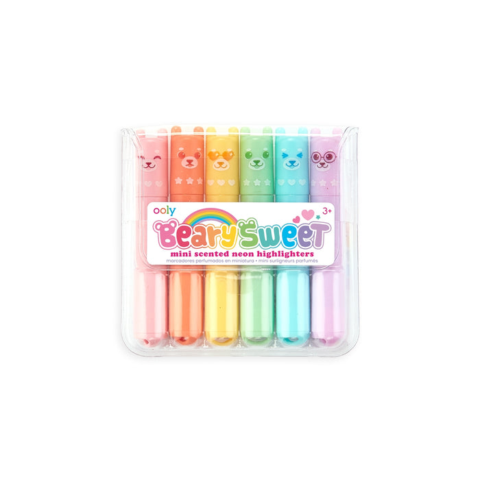 Mini Beary Sweet Scented Highlighters Markers by Ooly
