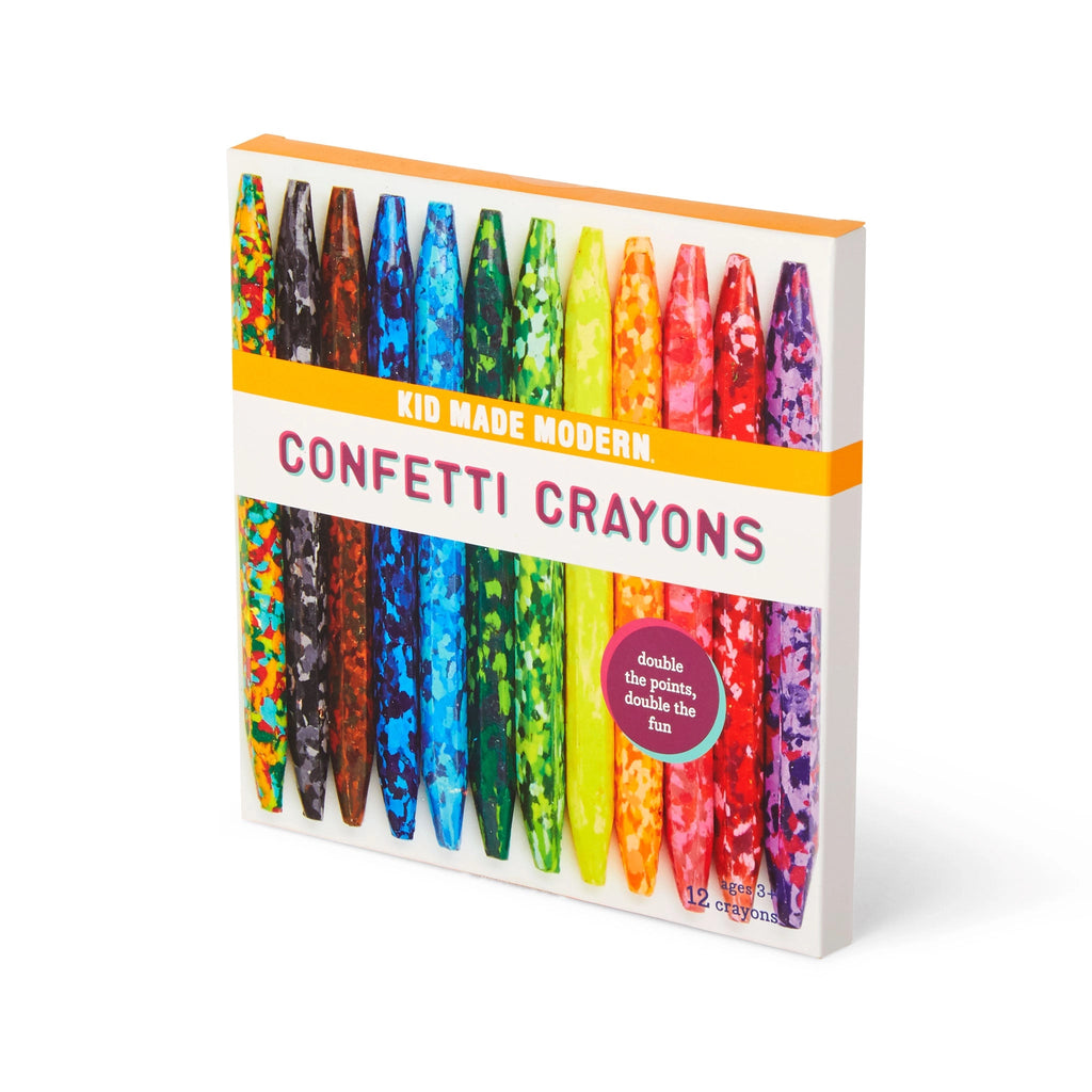Confetti Crayons by Kid Made Modern