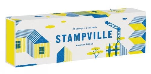 Stampville: 25 stamps + 2 ink pads by Princeton Architectural Press