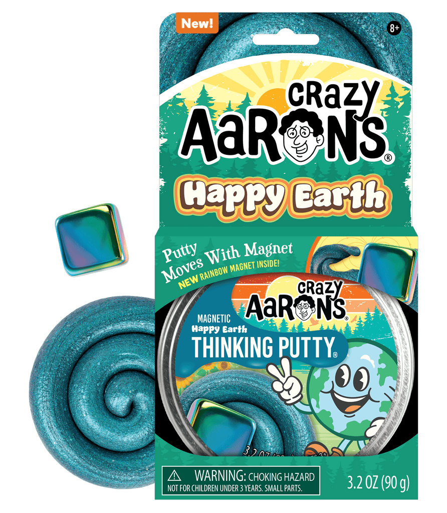 Happy Earth Thinking Putty by Crazy Aarons