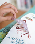 Animals of the Oceans Sticker Activity Poster by Poppik