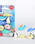 Sea Animals Eraser Set