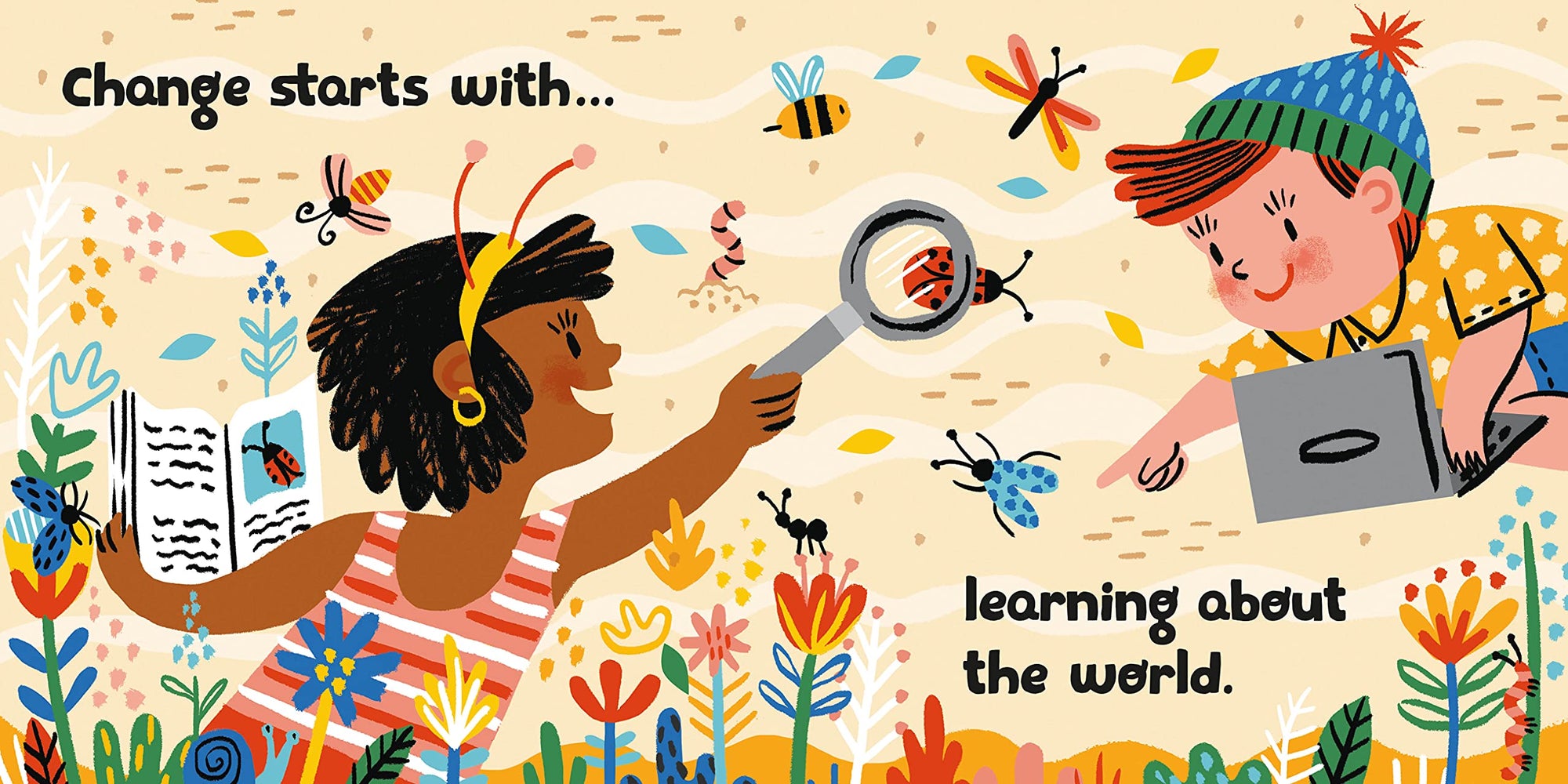 Change Starts With Us Board Book by Sophie Beer