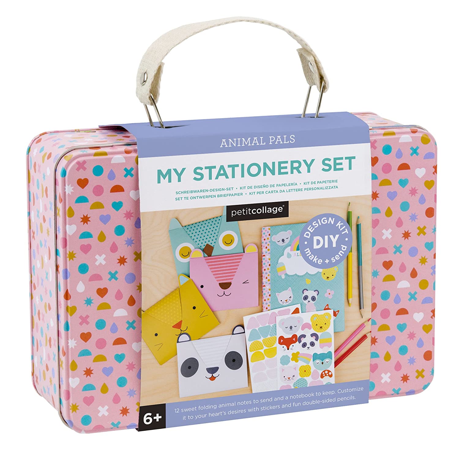 Animal Pals My Stationery Set by Petit Collage