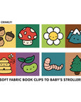Nature Baby Crinkle Stroller Book by Mochi Kids for Mudpuppy