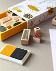 Stamp Bugs (25 stamps, 2 ink colors) by Princeton Architectural Press