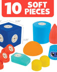Robot Set Magnetic Foam Blocks