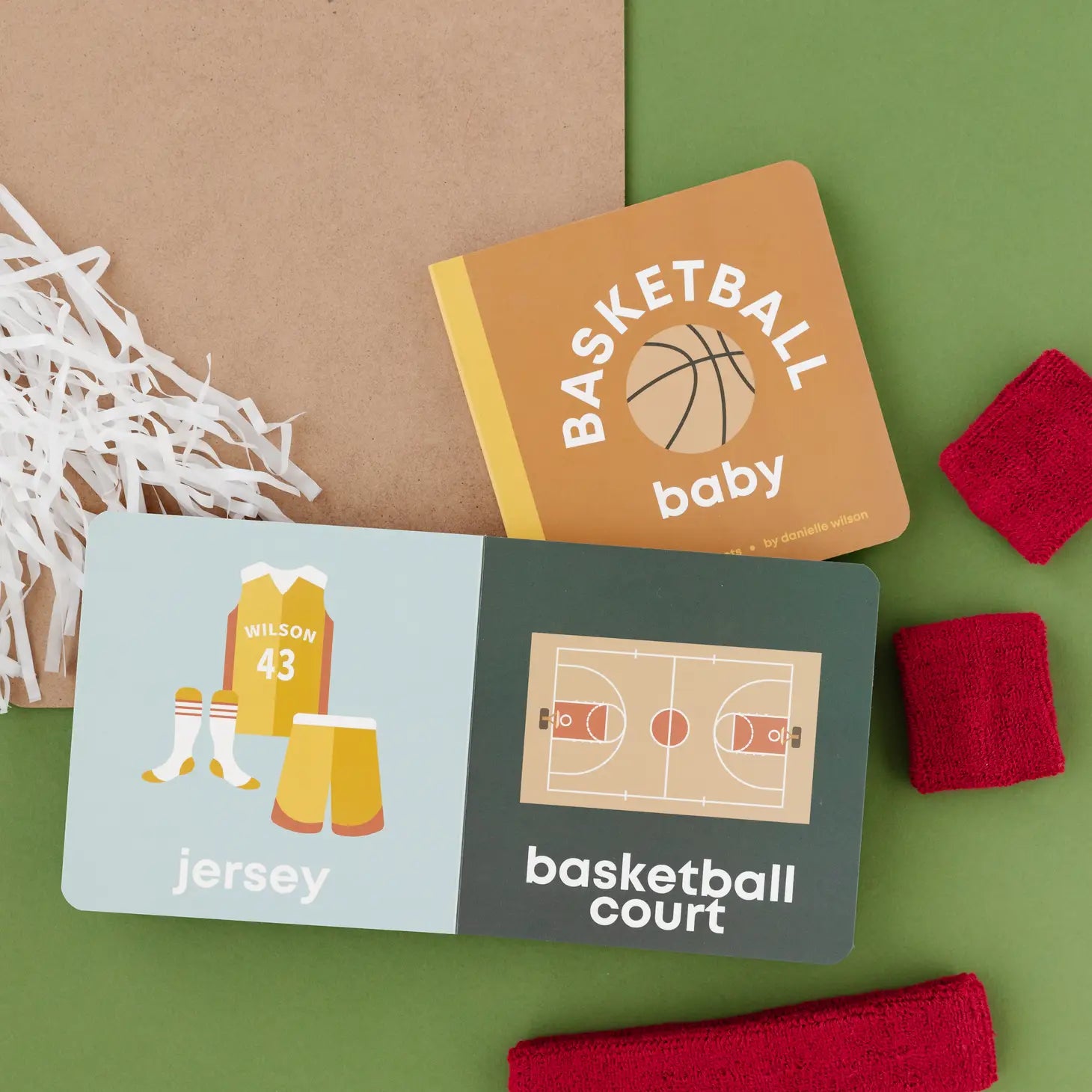 Basketball Baby Board Book by Danielle Wilson