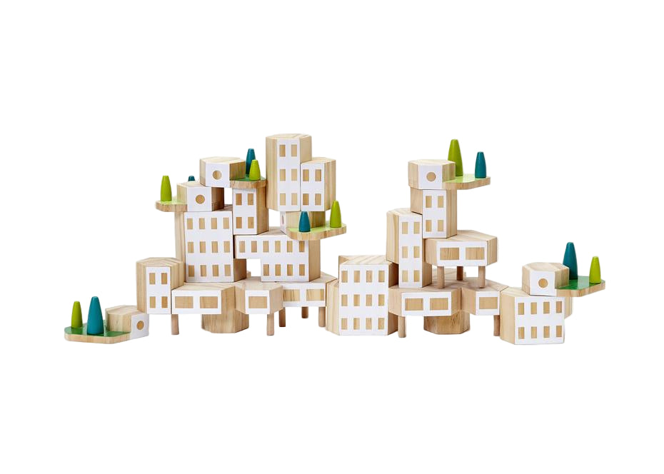 Blockitecture Mega Set - Garden Set by Areaware