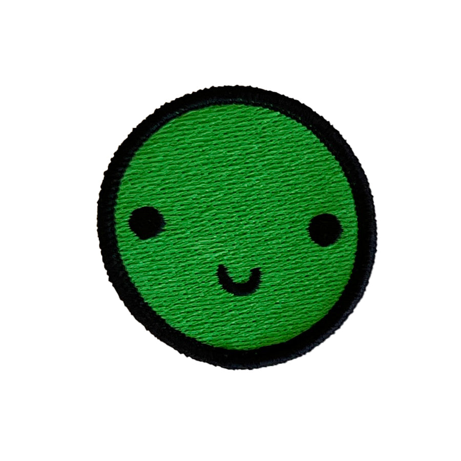 Happy Iron On Patch