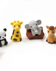 Zoo Eraser Set by Iwako
