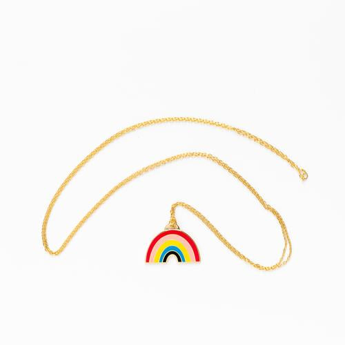 Rainbow Pendant by Yellow Owl Workshop